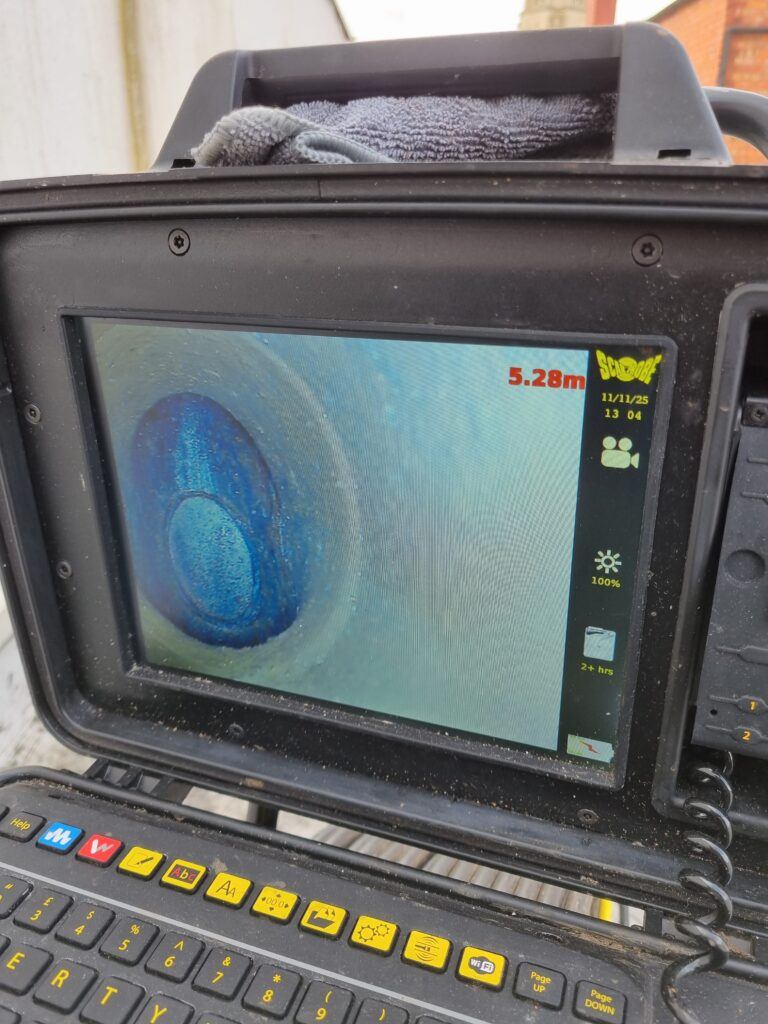 cctv survey after pipework cleaning