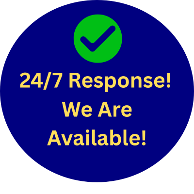 24/7 response we are available