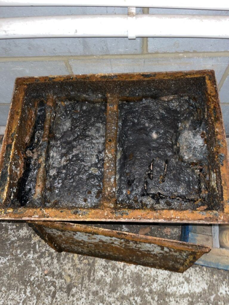 Old Greasetrap Blocked