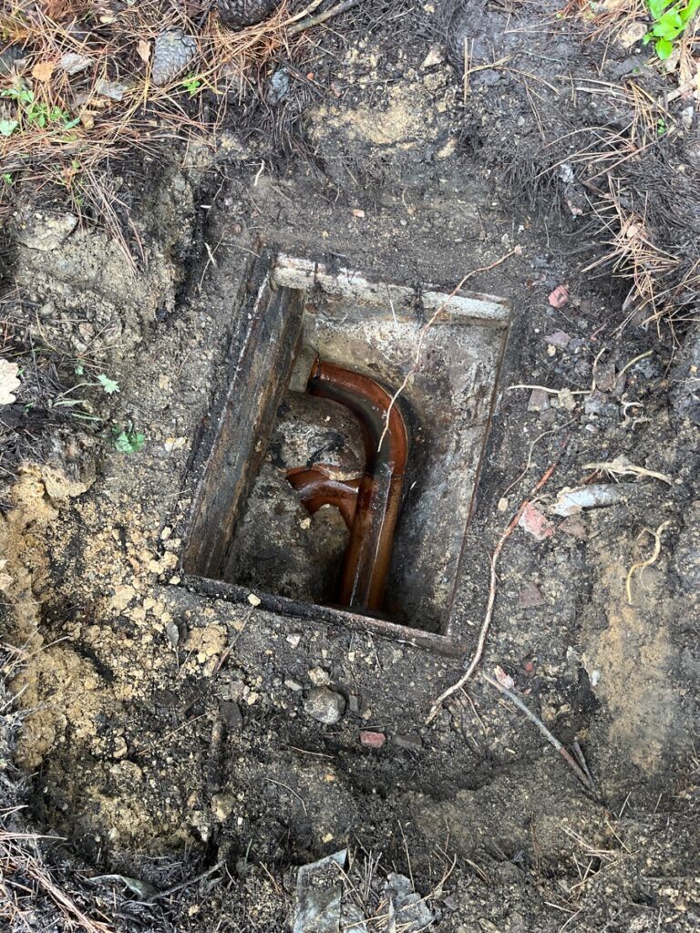 Buried chamber all clear